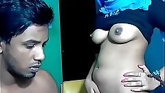 Newly married south indian couple with ultra hot babe webcam show (7)