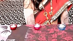 Indian mona bhabhi celebrating diwali more on: 18cams.co