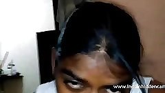 South indian college girl giving boyfriend hot blowjob - indianhiddencams.com