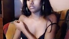 Dark skinned indian teen flashed her small titties - indianhiddencams.com